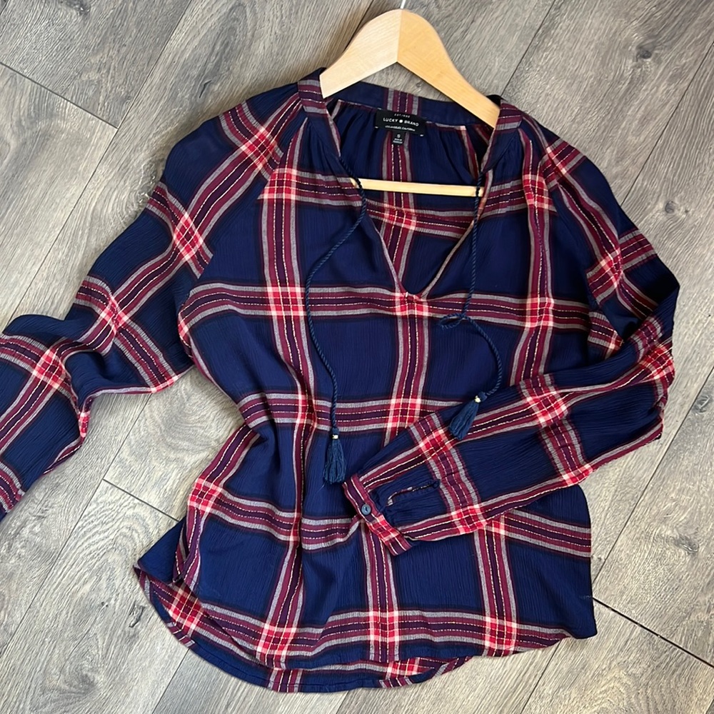 Lucky plaid small